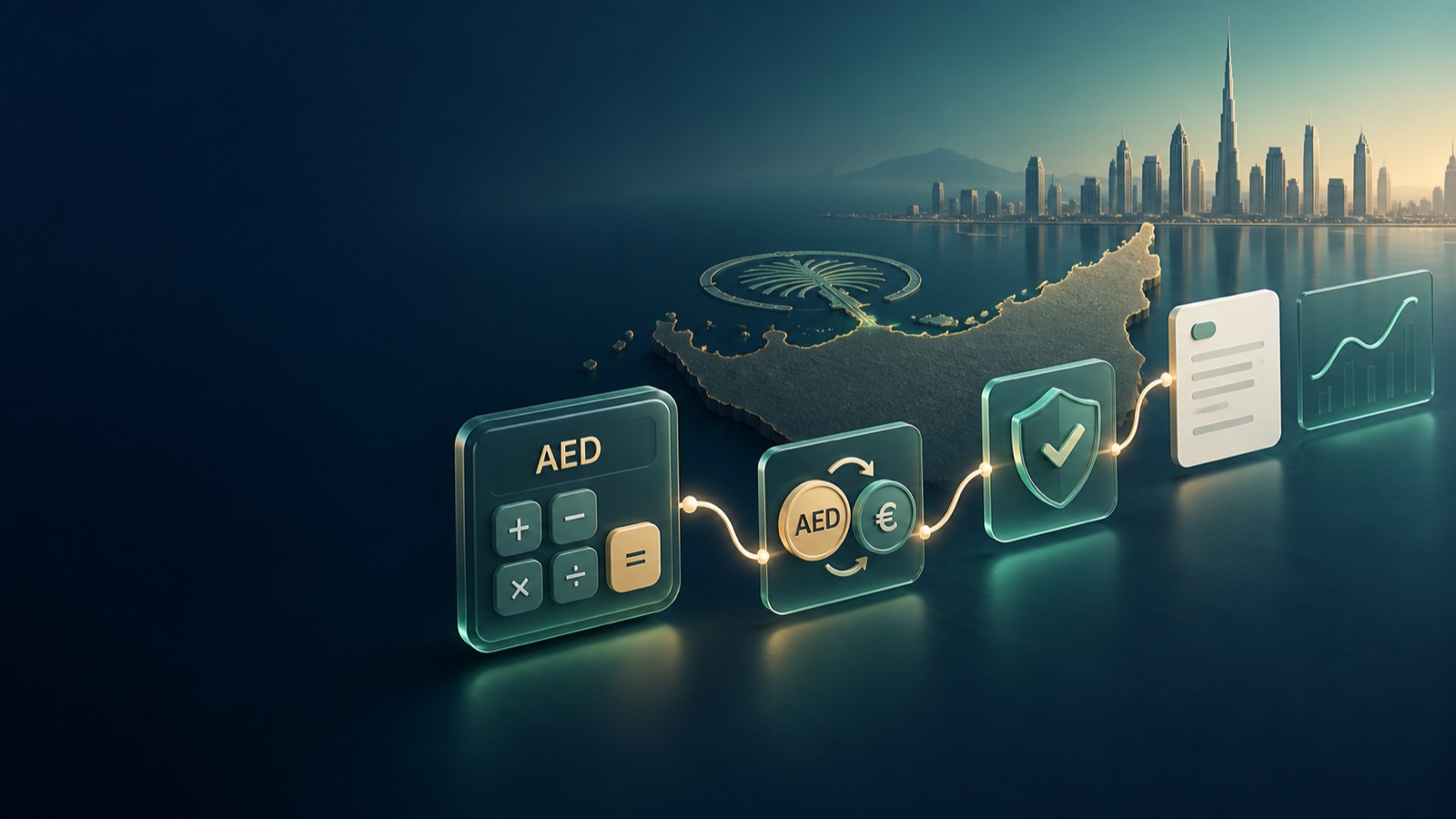 AED cost and account-checking illustration